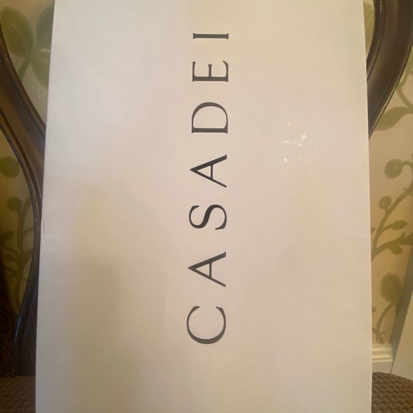 Casadei Black Woven Sandals US 7 - Picture 8 of 8